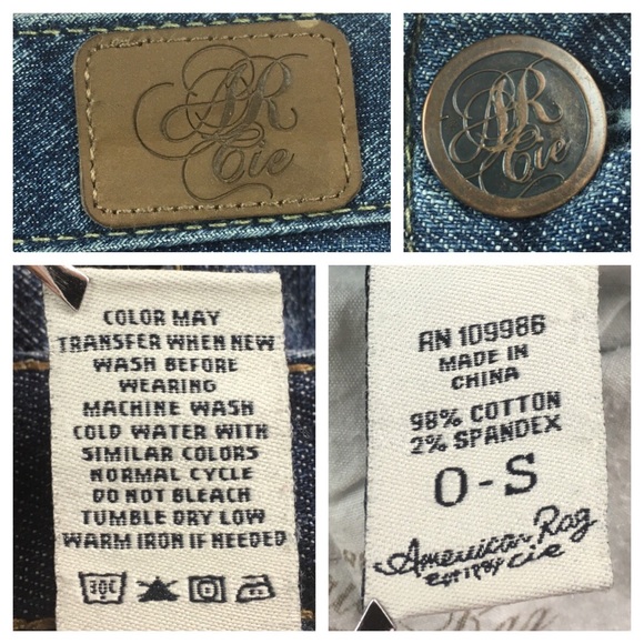 💸American Rag Straight Leg Jean size 0 - Picture 5 of 8
